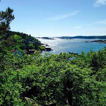 Private With Panoramic Views In Lillesand Ferienhaus Kvåse